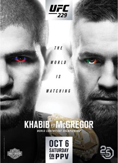 UFC 229 Нурмагомедов — МакГрегор (06.10.2018) Прямая трансляция  смотреть онлайн бесплатно